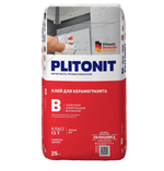 Plitonit В, 25 кг. Клей для плитки, для керамогранита 56387