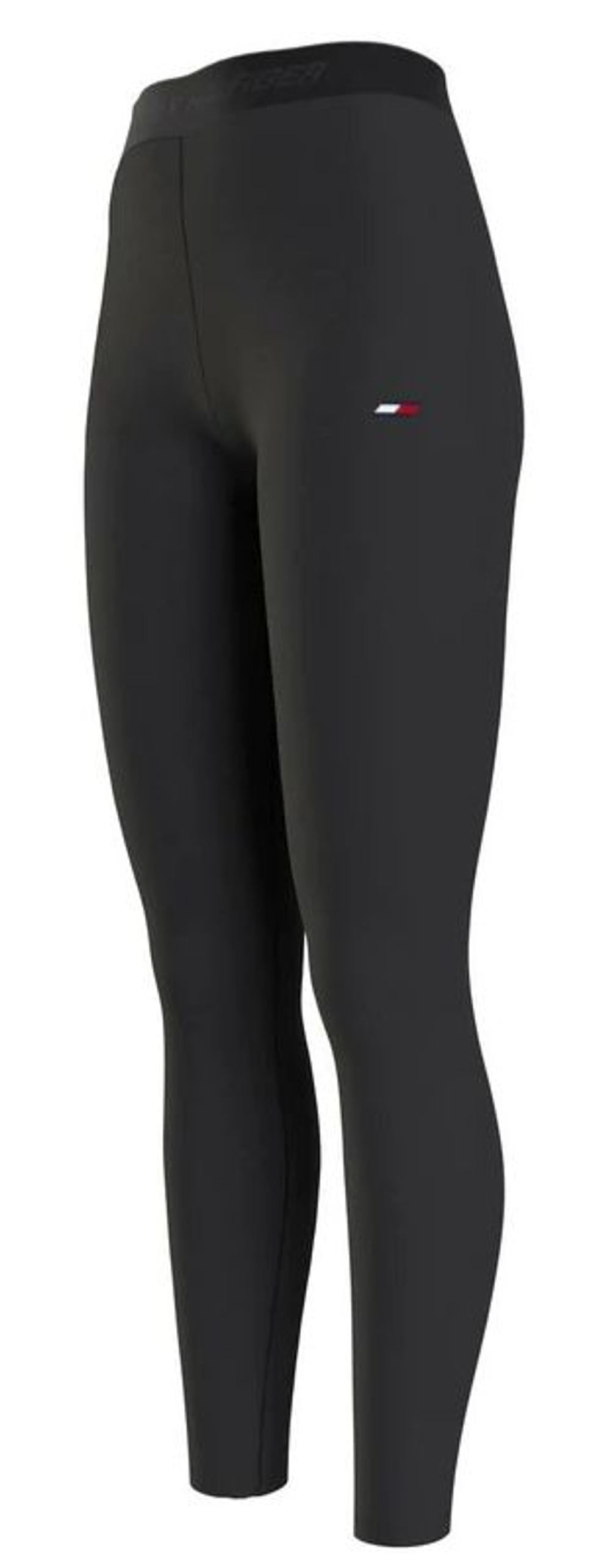 Леггинсы Tommy Hilfiger HW Branded Tape Ess Legging 7/8 - black