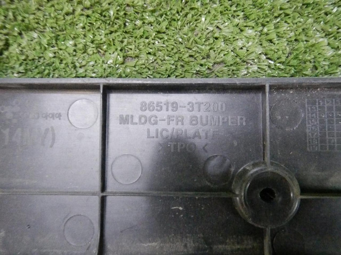 Площадка гос.номера KIA Quoris KH (2012-2018)