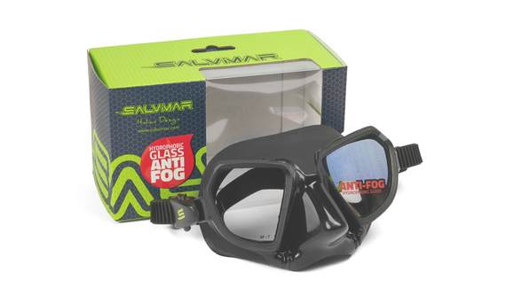 Маска Salvimar NOAH, черн./черный АНТИФОГ