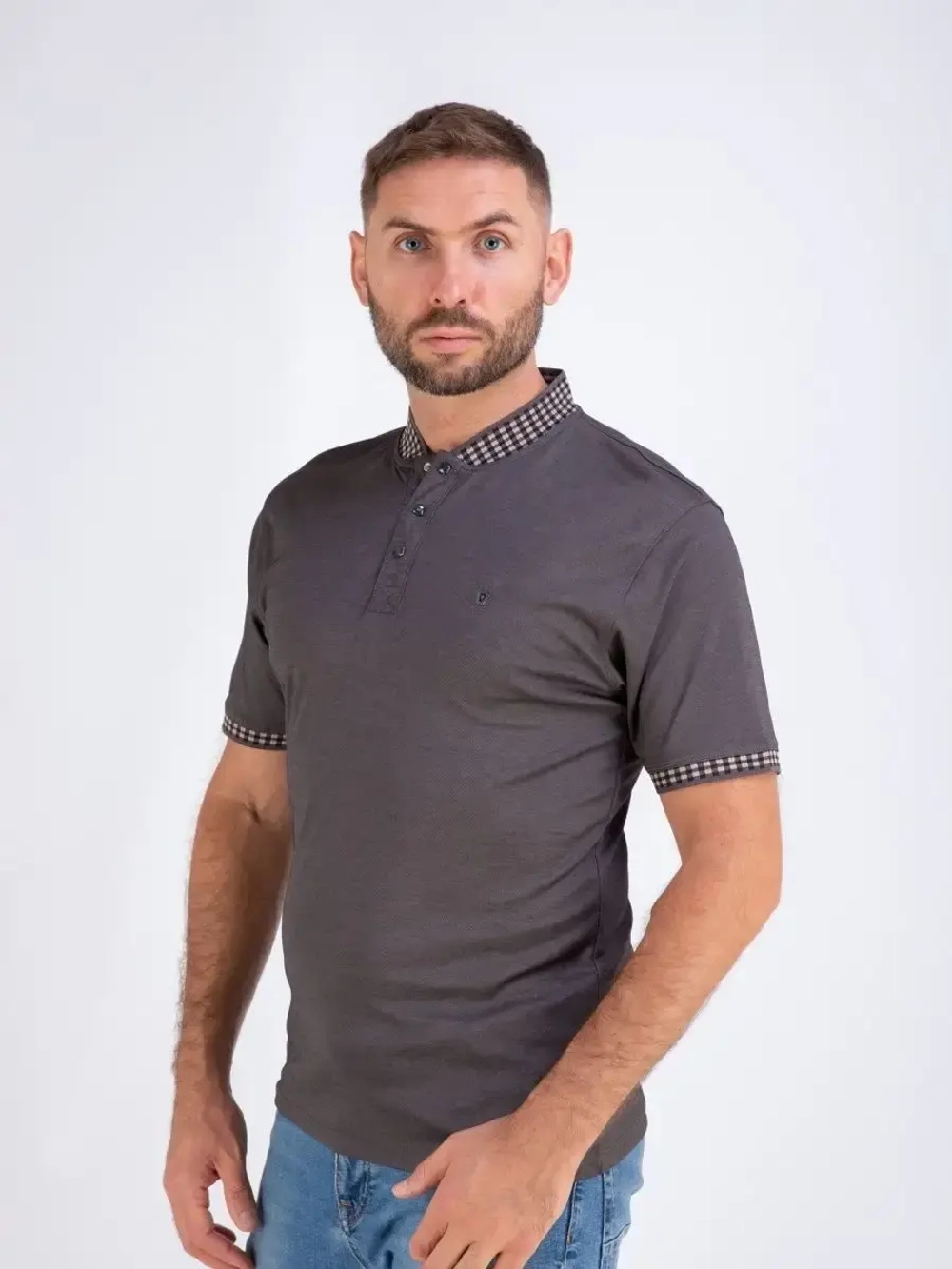 Футболка мужская однотонная базовая