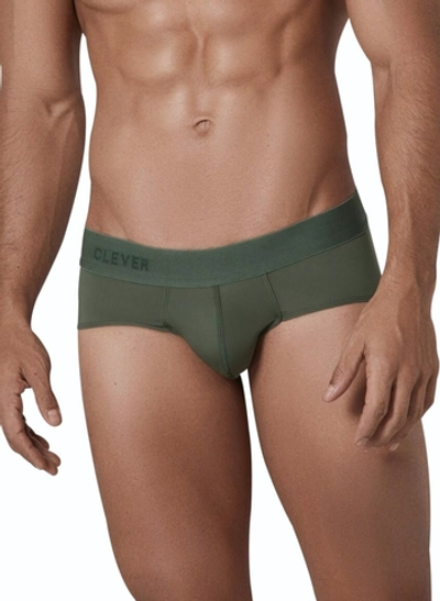 Зеленые трусы-брифы Basic Classic Brief (Размер: L) (Цвет: зеленый)