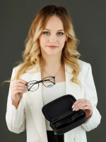 Оправа для очков с магнитными накладками 4в1