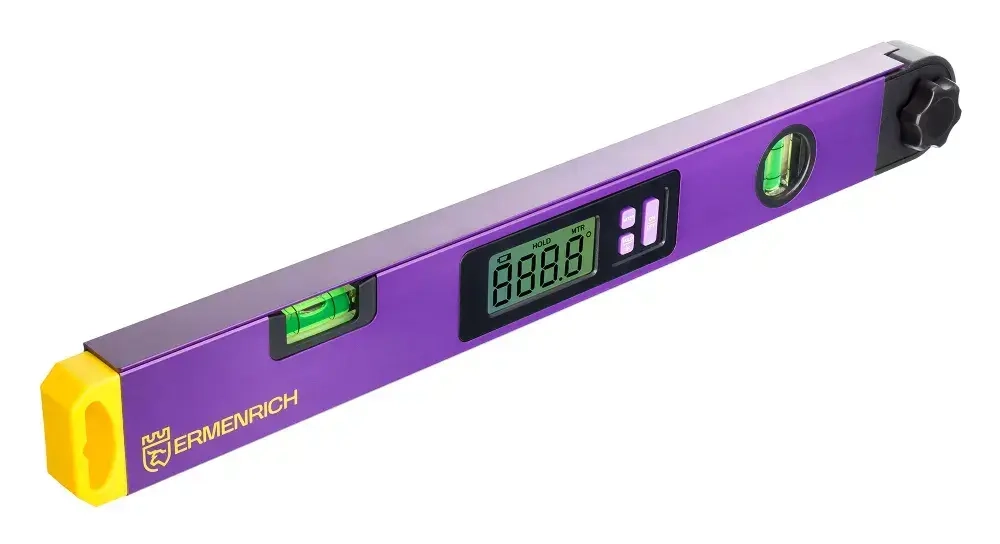 Цифровой угломер Ermenrich Verk DA40, фиолетовый