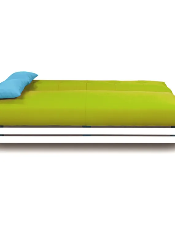 Диван «Манго 1», обивка «нео эппл», подушки «нео азуре»