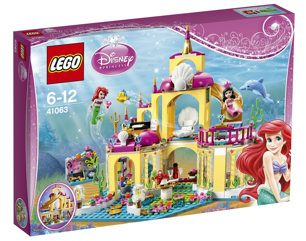 LEGO Disney Princess: Подводный дворец Ариэль 41063 — Ariel's Undersea Palace — Лего Принцесса Диснея