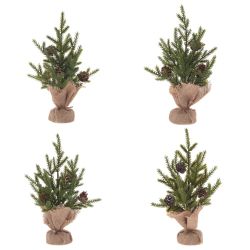 GAEM Изделие декоративное "Елка", L12 W12 H26 см, 4в.