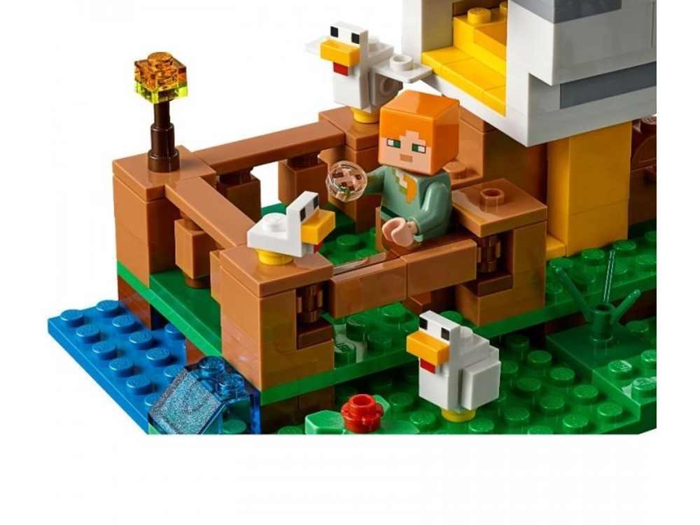 LEGO Minecraft: Курятник 21140 — The Chicken Coop — Лего Майнкрафт