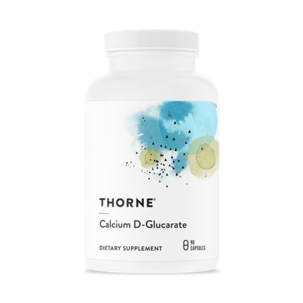 Thorne Research, Д-Глюкарат Кальция, Calcium D-Glucarate, 90 капсул