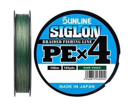 Шнур Sunline SIGLON PEx4 150m (Light Green) #1.2/20lb