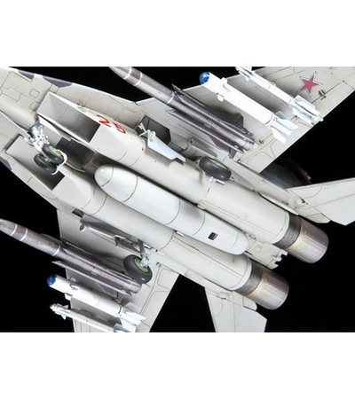 Сборная модель ZVEZDA Многоцелевой фронтовой истребитель МиГ-29 СМТ, 1/72