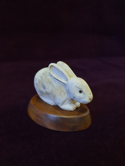 Миниатюра "Кролик", рог лося