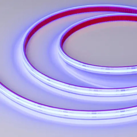 Светодиодная лента герметичная COB-PS-X544-10mm 24V Blue (11.5 W/m, IP67, CSP, 5m) (Arlight, -) 032182(2)