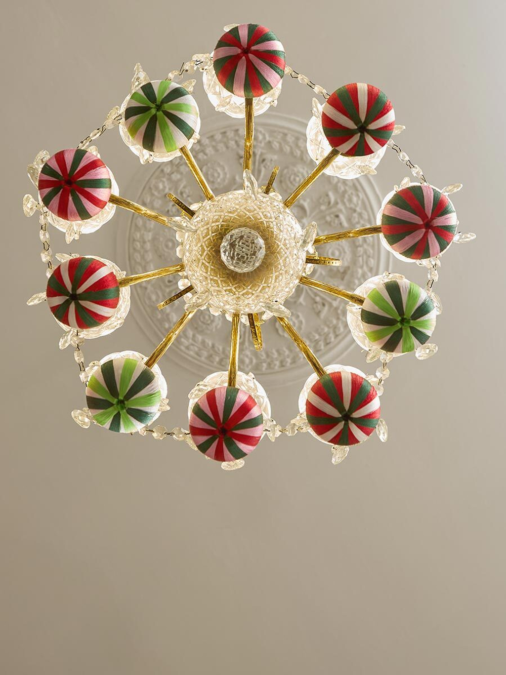 Набор елочных украшений show time из коллекции new year essential, 4 шт.