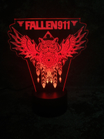 3Д-светильник Сова "Fallen"