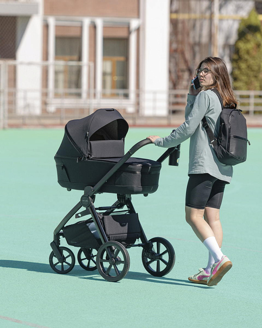 Коляска 2 в 1 Carrello Omega Plus CRL-6540/1 Cosmo Black