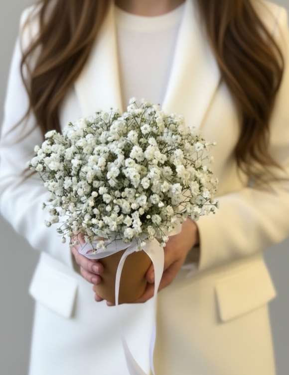 Композиция в стакане Облачко