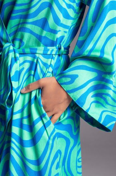 Женский халат Mia-Amore SEVILLE 5063 вискоза с шелком