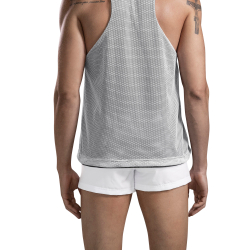 Мужская майка двусторонняя (белый, темно-синий) Clever FIT TANK-TOP 168001