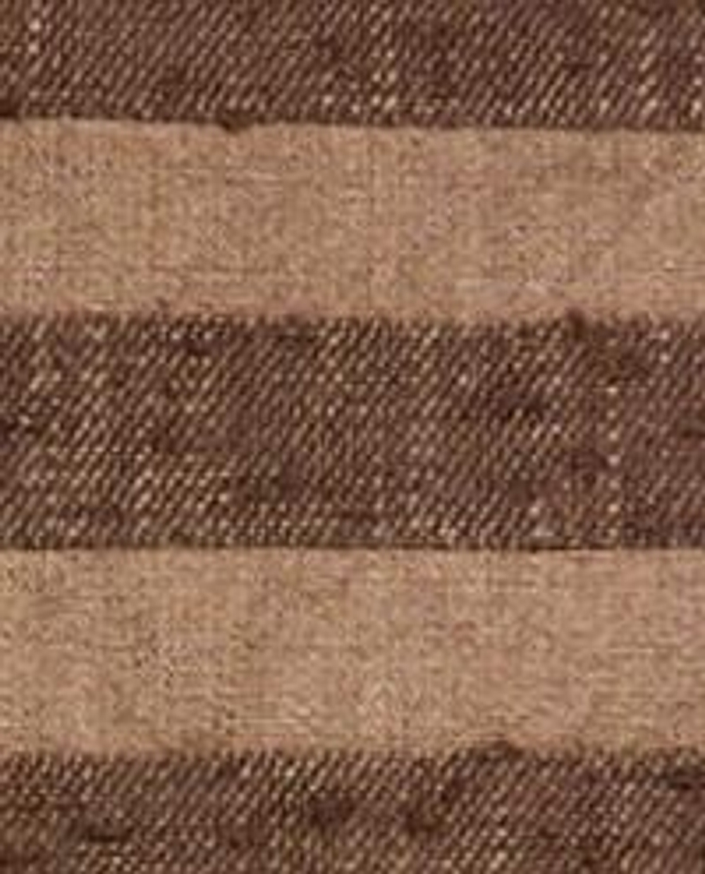 Zara Home наволочка декоративная из хлопка, коричневый, в полоску, 40x60 см