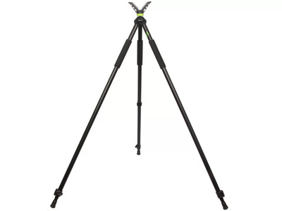 Опора ShotTime, трипод, 103-180см, V-образный упор 360, чёрная, 870г