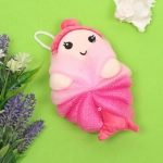 Мочалка нейлоновая для тела детская «MIR KRASOK», русалочка, 17*10см (ZIP пакет)