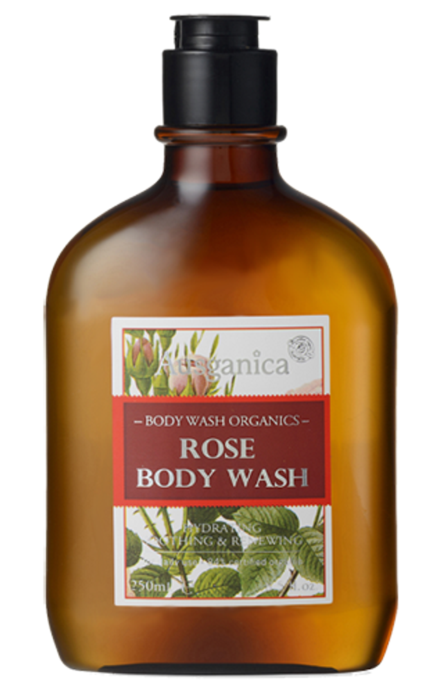 Ausganica Rose Body Wash 250 ml