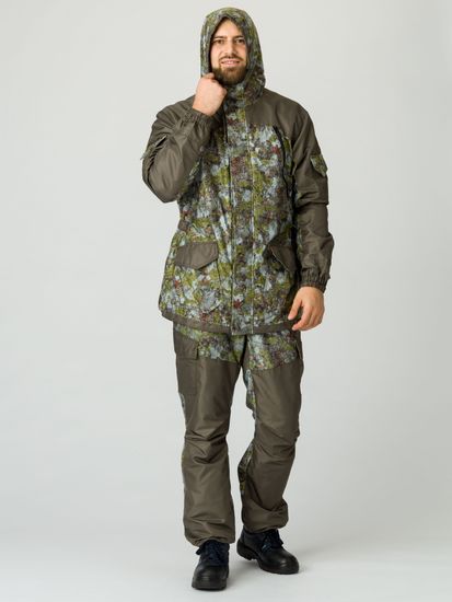 Костюм "Горка Demi Light" кур+бр (Алова/Флис/КМФ северный камень)