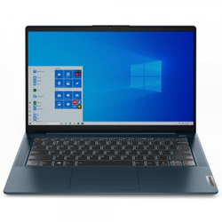 Ноутбук Lenovo IdeaPad 5 14ITL05 14"FHD (1920x1080)IPS AG 300N, i3-1115G4, 8GB DDR4 3200, 256GB SSD M.2, Intel UHD, WiFi, BT, TPM2, HD Cam, 56.5Wh, 65W Round Tip, NoOS, 1Y, Abyss Blue , 1.39kg 82FE01BSRK