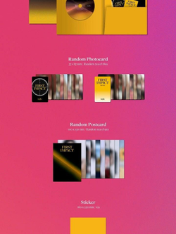 Альбом KEP1ER - FIRST IMPACT 1st Mini Album 3 Version SET