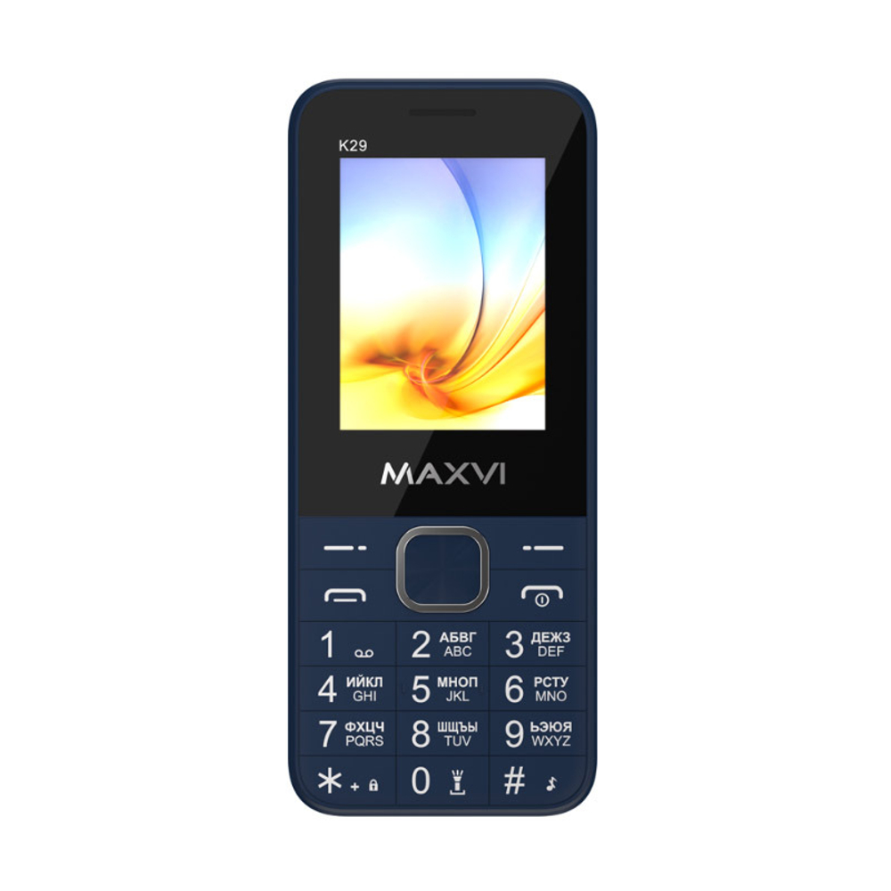 Мобильный телефон Maxvi K29, синий