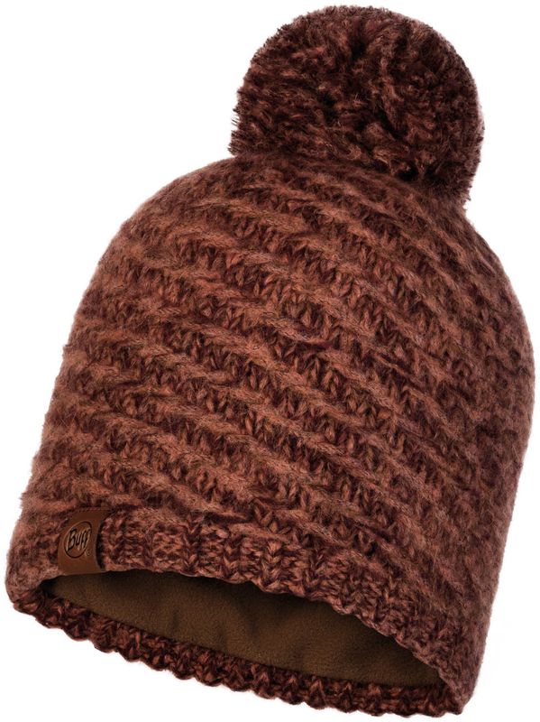 Шапка вязаная с флисом Buff Hat Knitted Polar Agna Rusty Фото 1