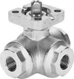 VZBA-3/8-GGG-63-32L-F0304-V4V4T Шаровой кран