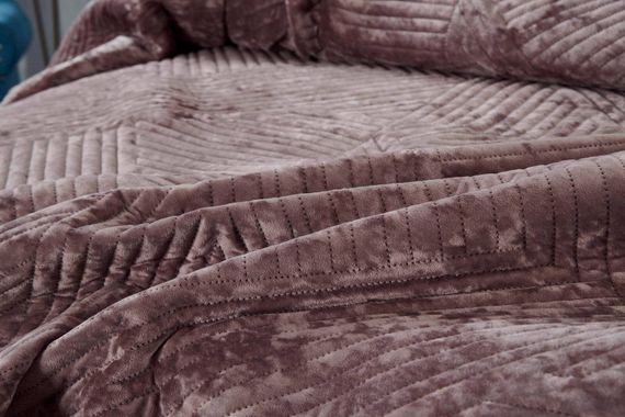 Патрисия (пепел роза 1) Покрывало 240х260