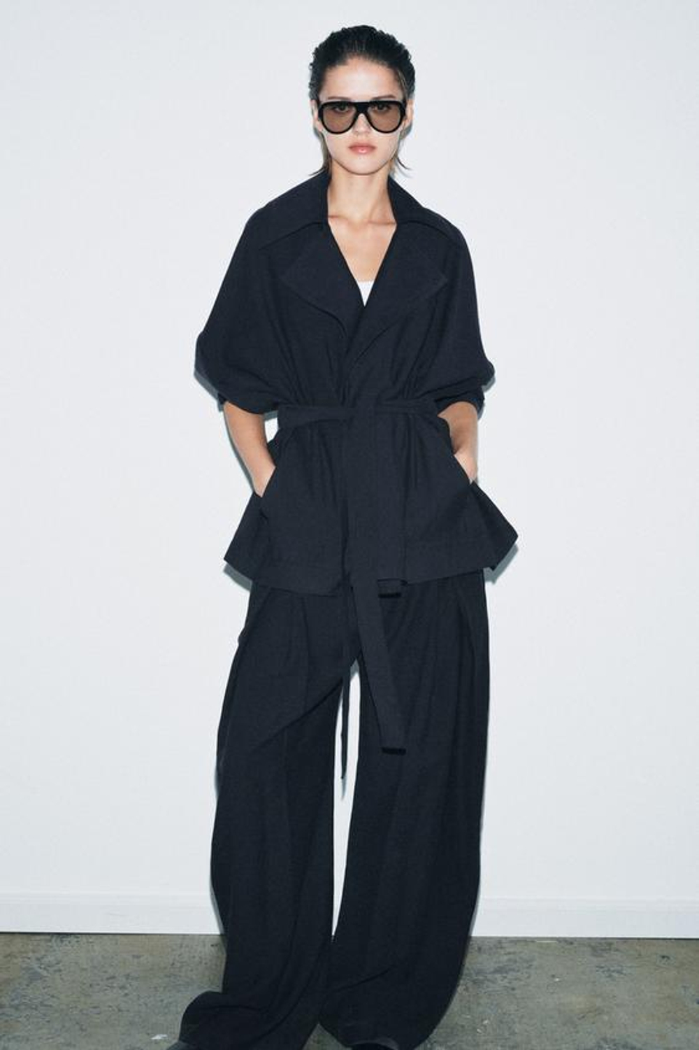 Короткий тренч ZW COLLECTION - ZARA