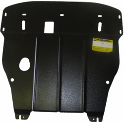 Защита картера Двигателя, КПП. 2 мм, Сталь. для Mitsubishi Colt 2004-2008 MOTODOR.01312
