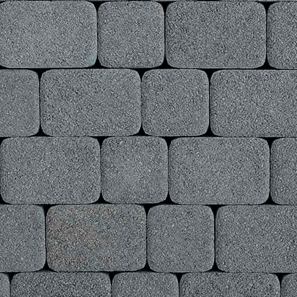 ТРОТУАРНАЯ ПЛИТКА КЛАССИКО - А.1.КО.4 ГРАНИТ СЕРЫЙ, КОМПЛЕКТ ИЗ 2 ВИДОВ ПЛИТ