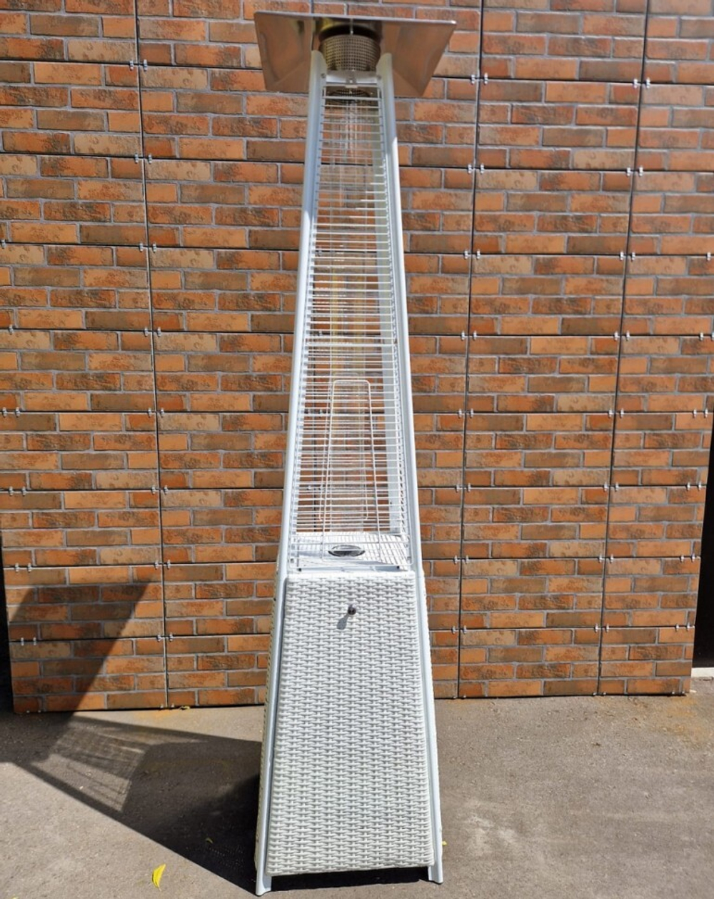 Уличный газовый обогреватель WWT 13I ROTANG White + Чехол