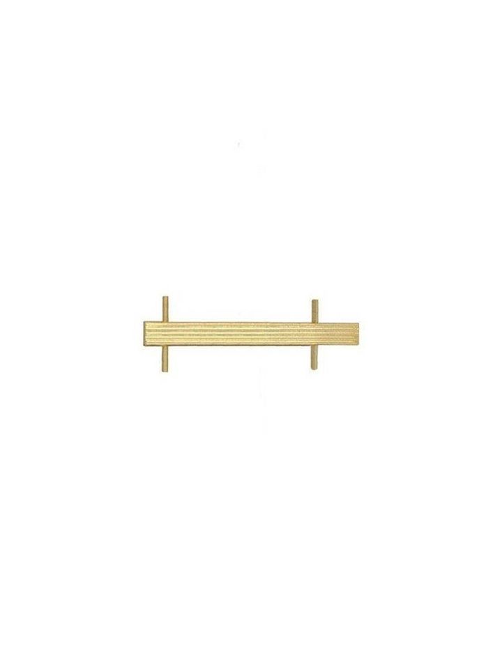 Лычка ФССП одинарная металл золото