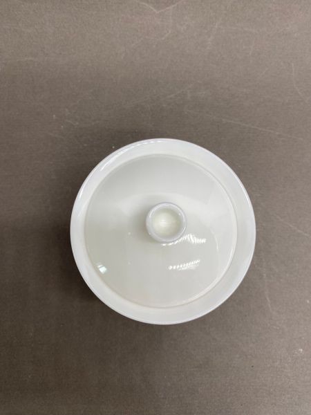 Гайвань, белая, фарфор, высокая, 130мл