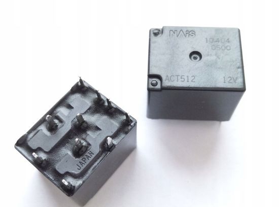 Реле электромагнитное ACT512 12VDC
