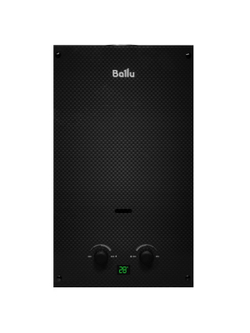 Колонка газовая Ballu GWH 10 Fiery Glass Carbon