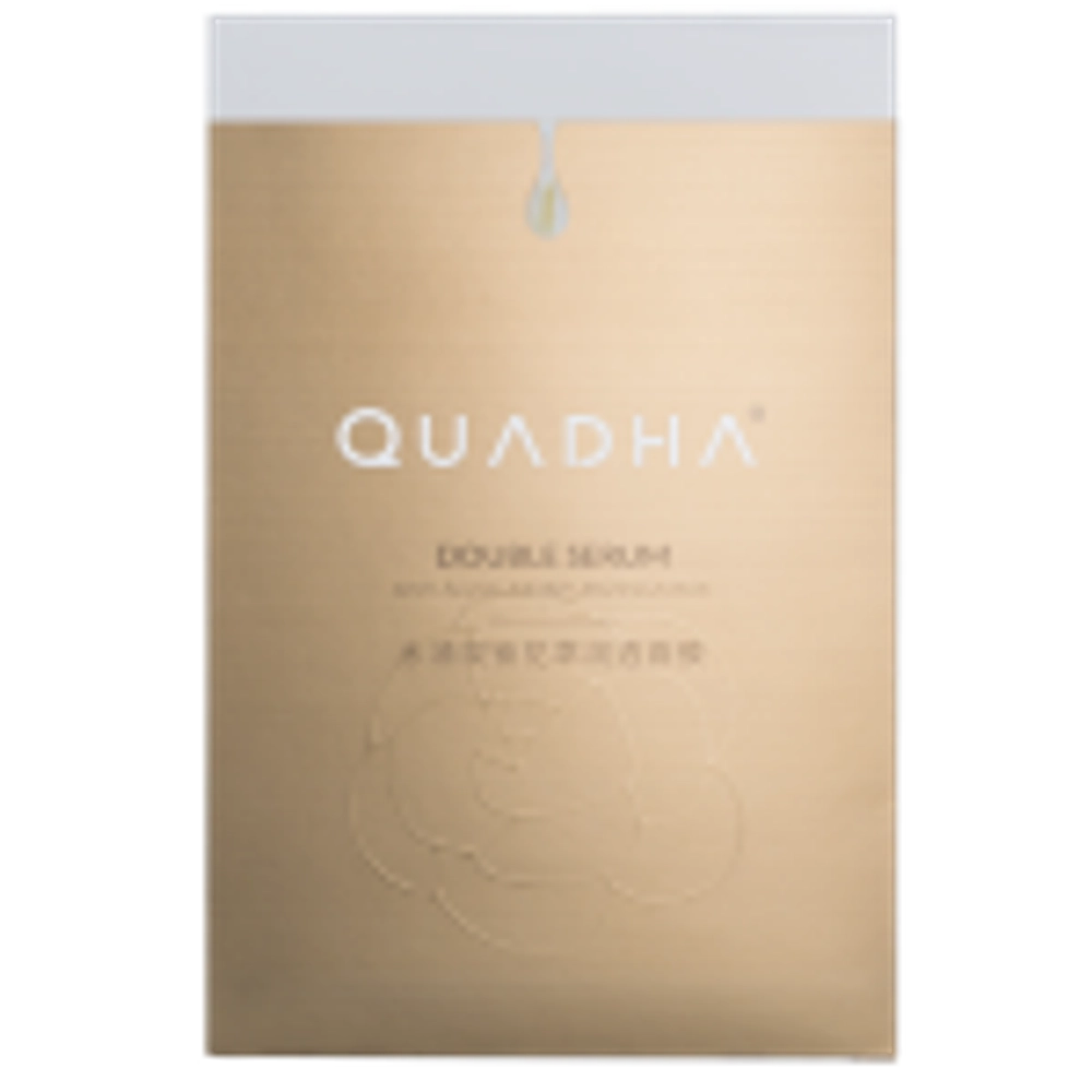 QUADHA Double Serum Anti Aging Moisturizing Mask | Интенсивная антивозрастная маска с маслами