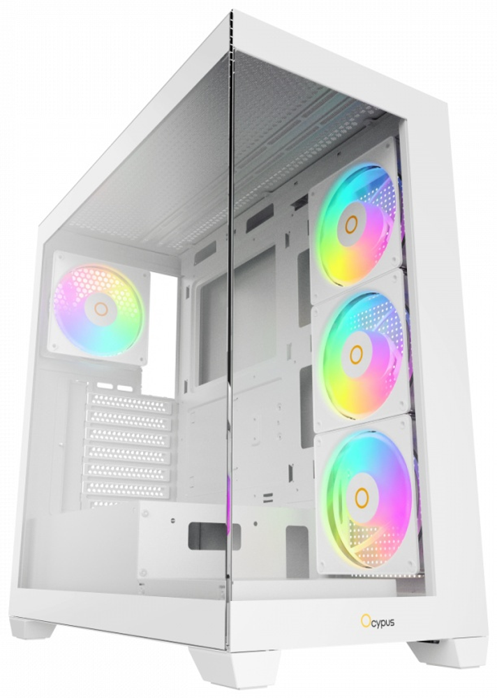 Корпус Ocypus C72 WH ARGB белый