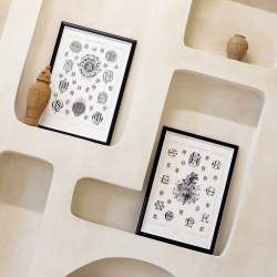 Арт-постер Объект мечты Монограмма 14