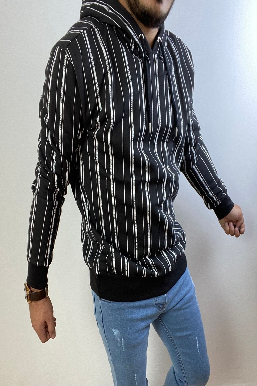 LACASE Erkek Oversize Swearshirt