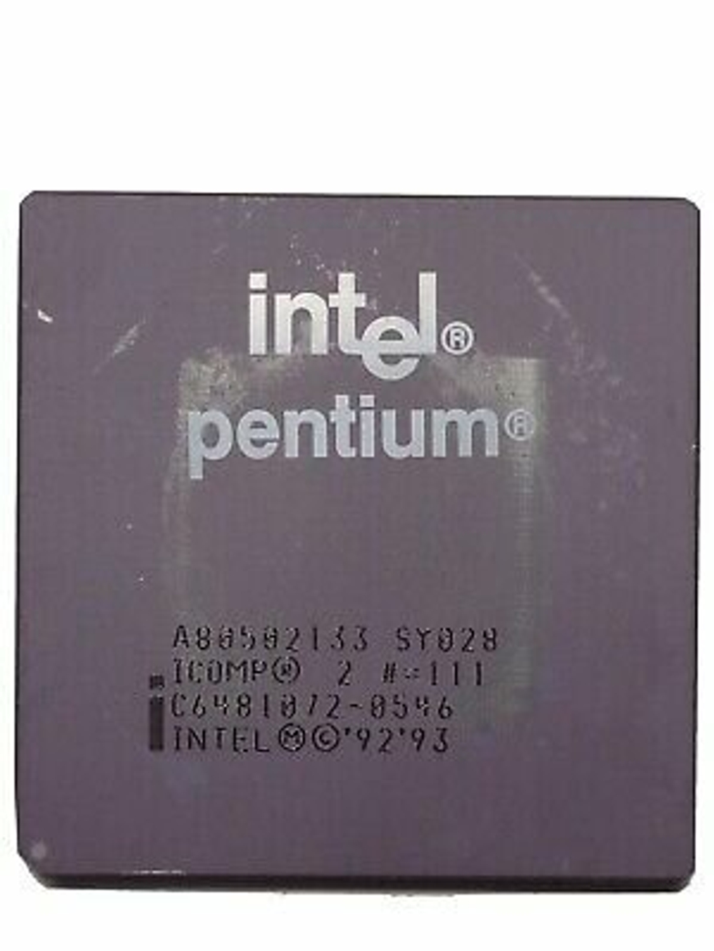 Процессор Intel Pentium A80502133 SY028, для настольных ретро ПК