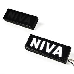 Повторители поворота Нива 4х4/Легенд боковые 'NIVA' с белым светом