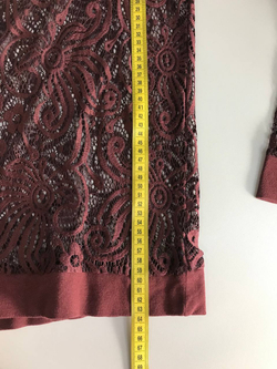 Блузка ажурная, визуально на 44 размер