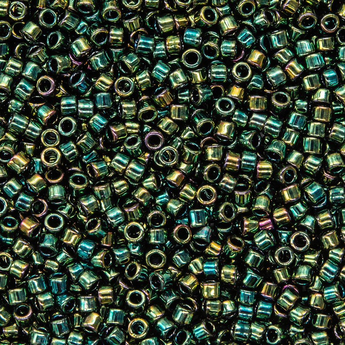 Японский бисер TOHO Treasure (№507), металлизированный, непрозрачный глянцевый